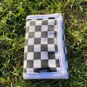 Vans checkered wallet